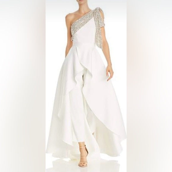 Jay Godfrey Gavin Convertible Skirted Jumpsuit - Picture 7 of 8